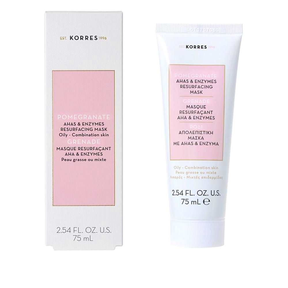 KORRES Pomegranate AHAs + Enzymes Mask, New in Box